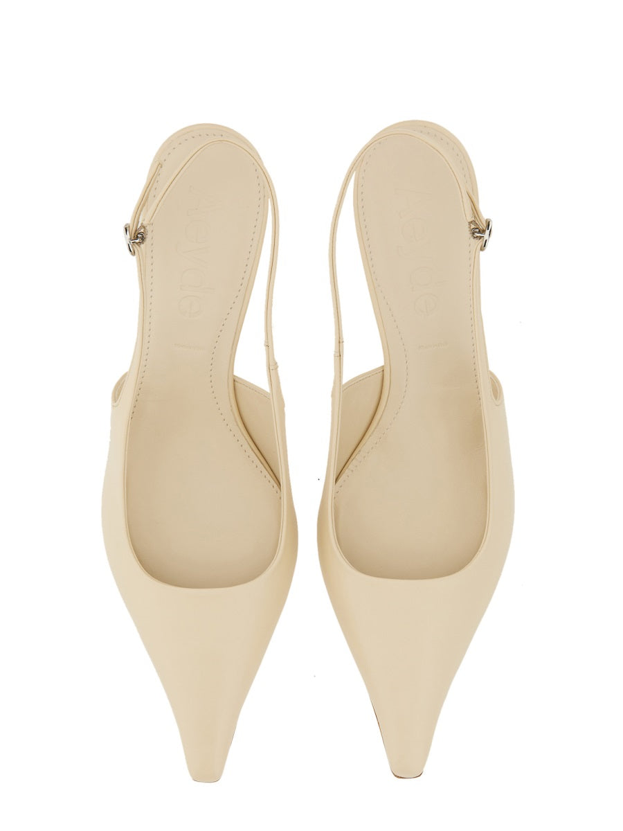 AEYDE Elegant Nappa Leather Heels for Women