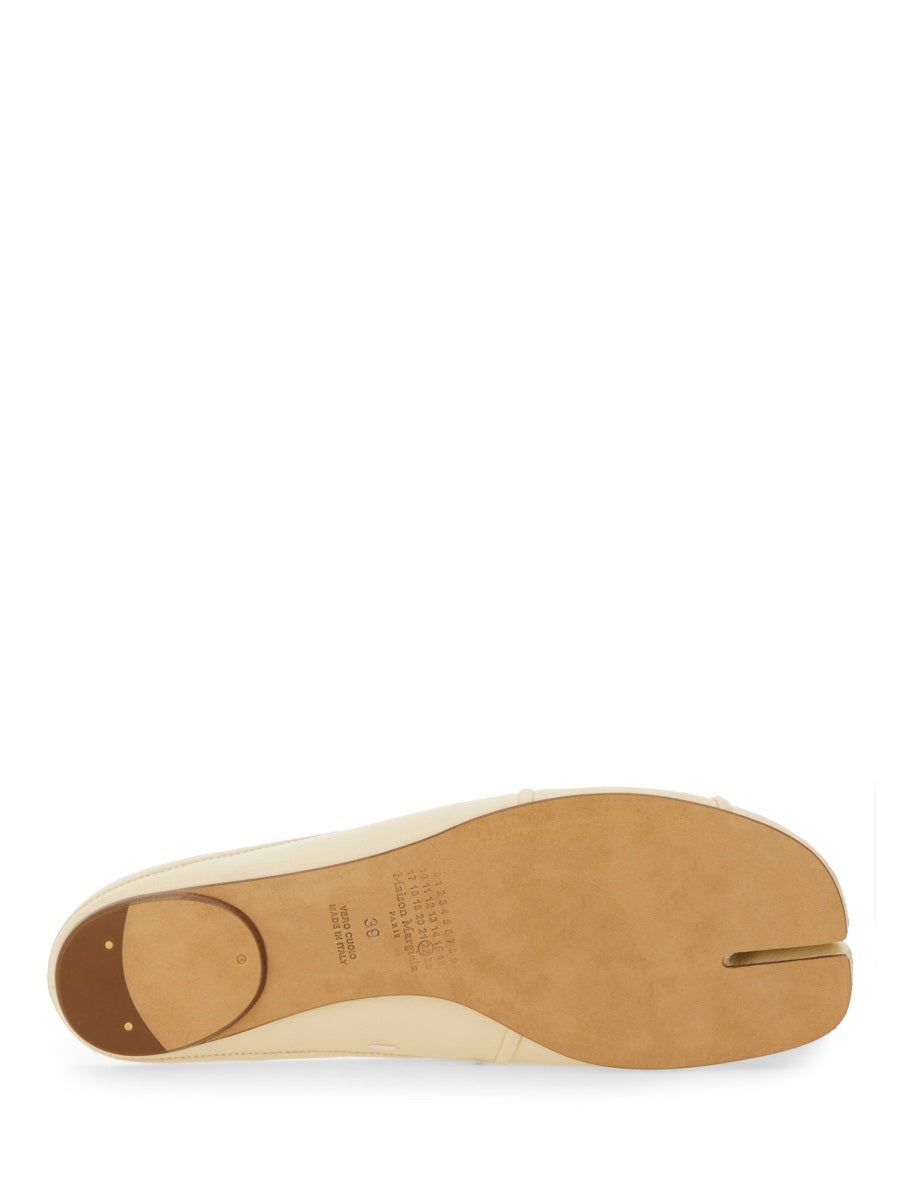 MAISON MARGIELA Ovine Leather Tabi Dancer Flats