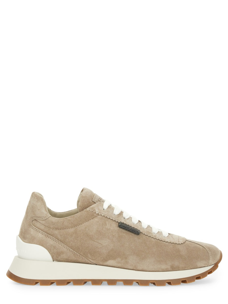 BRUNELLO CUCINELLI Suede Running Sneakers for Women