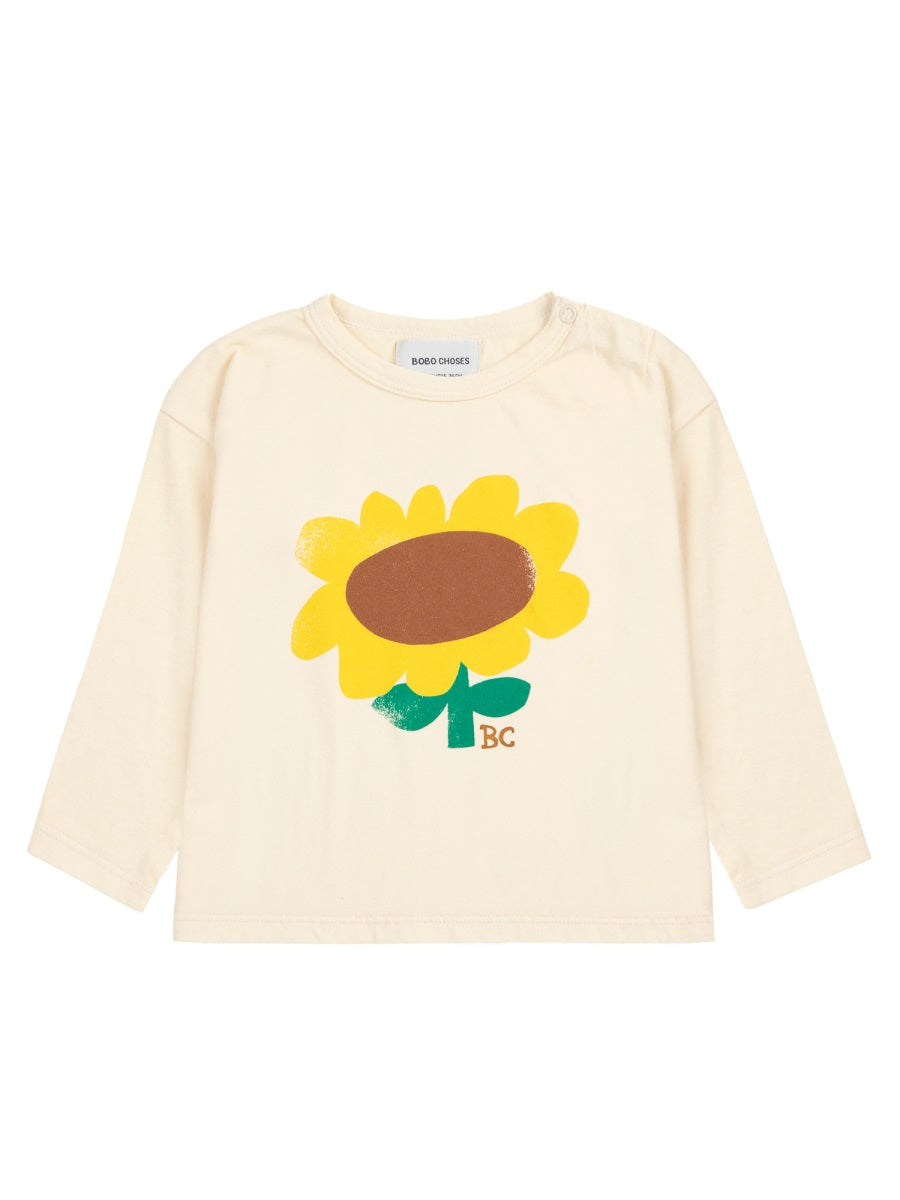 BOBO CHOSES Mini Sunflower Graphic T-Shirt