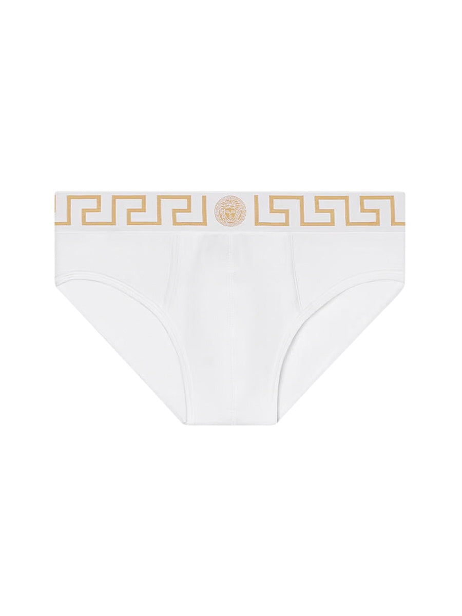 VERSACE Mini Slip with Greek Design for Men