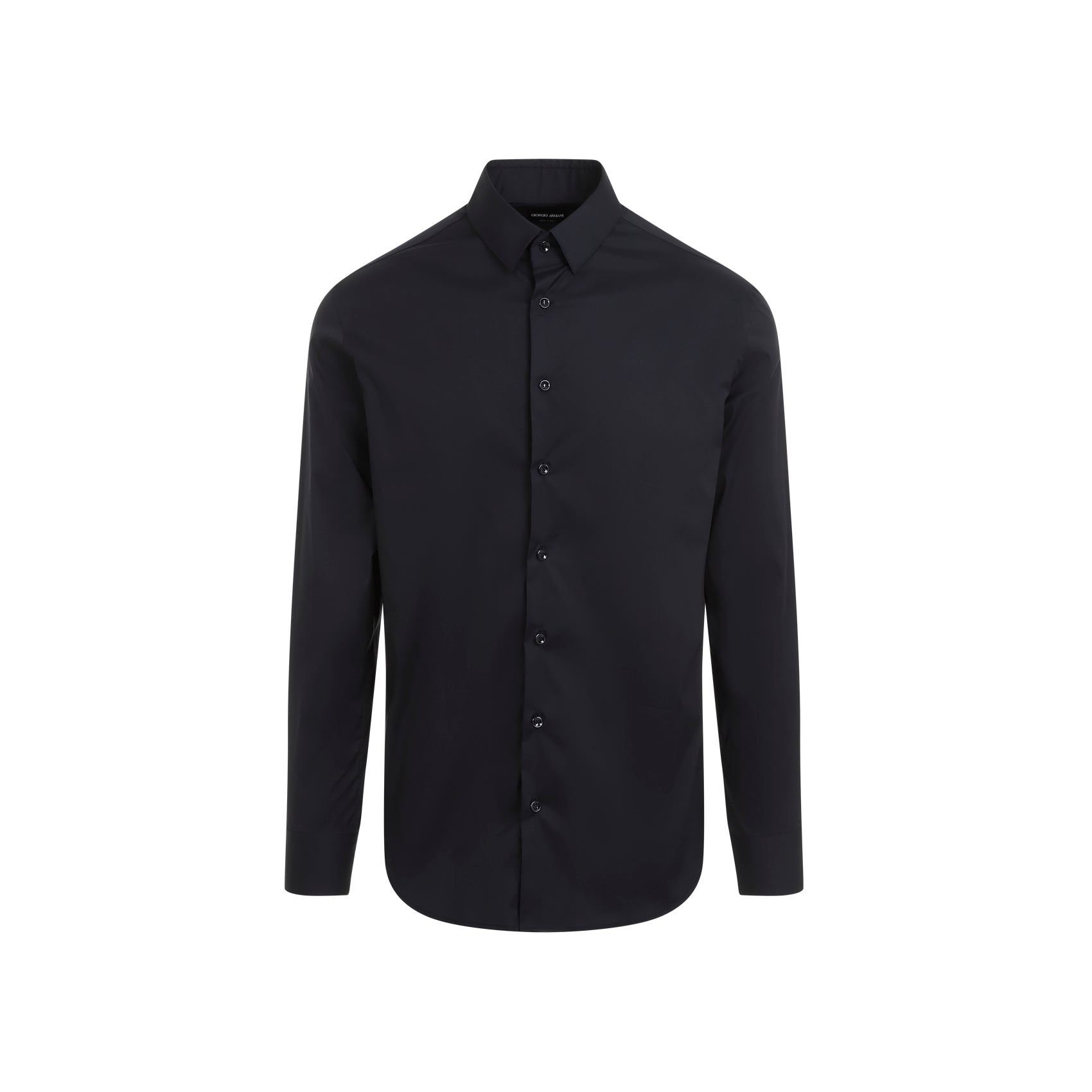 GIORGIO ARMANI Classic Long Sleeve Shirt for Men - FW25 Collection