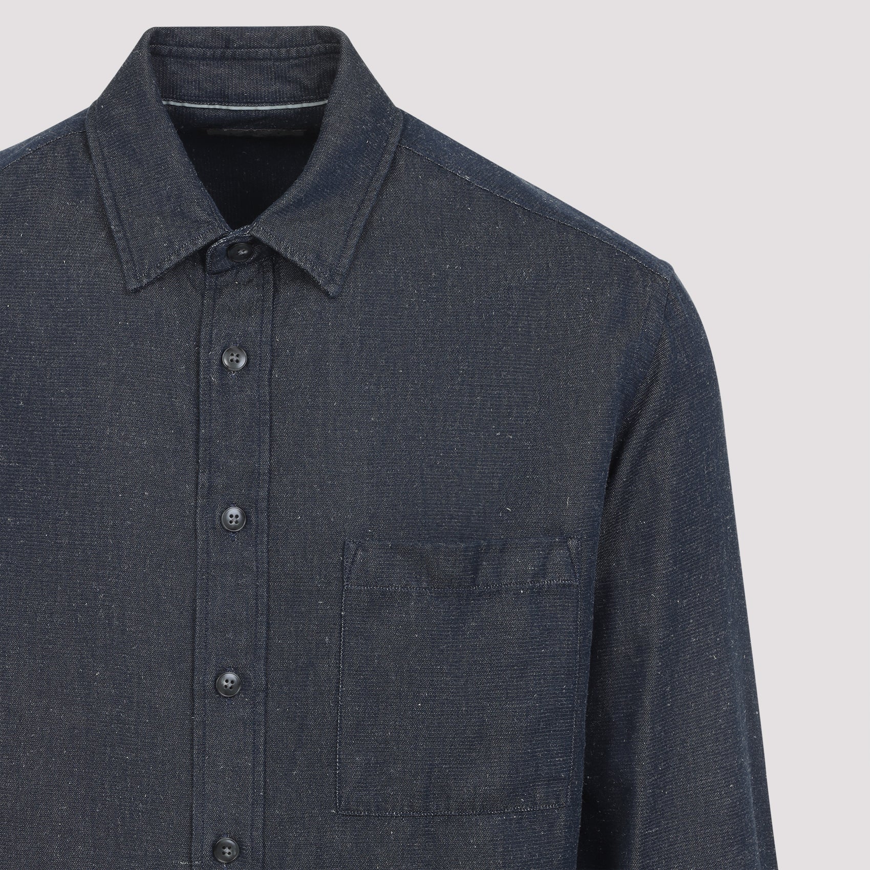 CANALI Denim Shirt for Men - Fall/Winter 2025