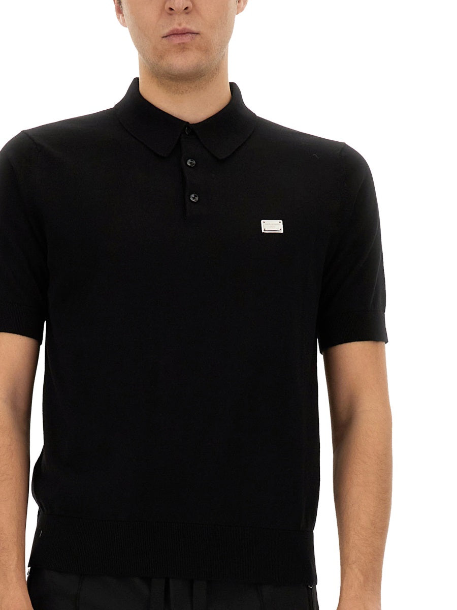 DOLCE & GABBANA Men's Classic Polo Shirt - Size 48 IT