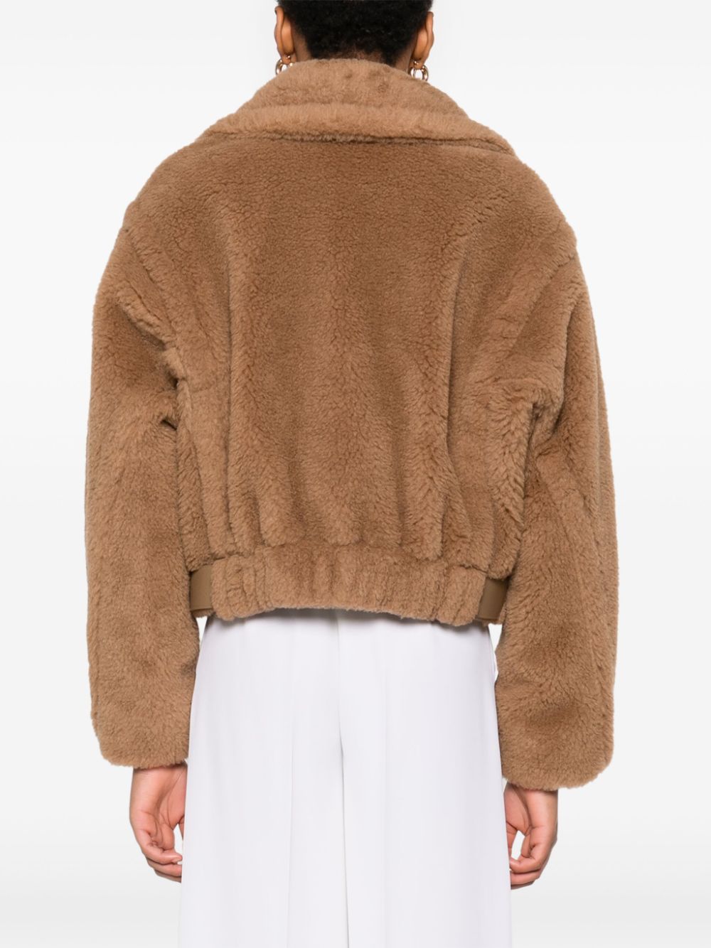 MAX MARA Wool Jacket with Concealed Fastening