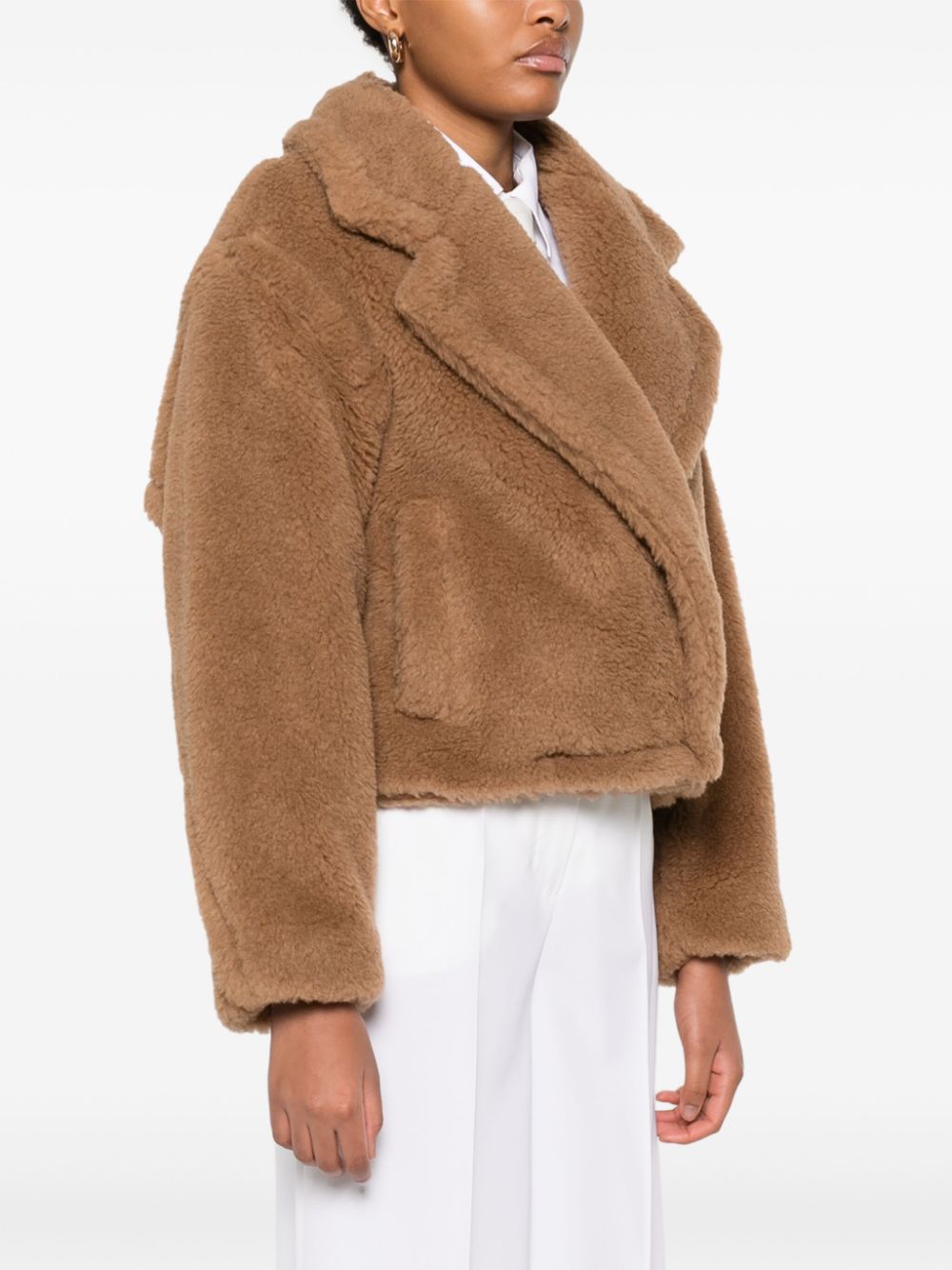 MAX MARA Wool Jacket with Concealed Fastening