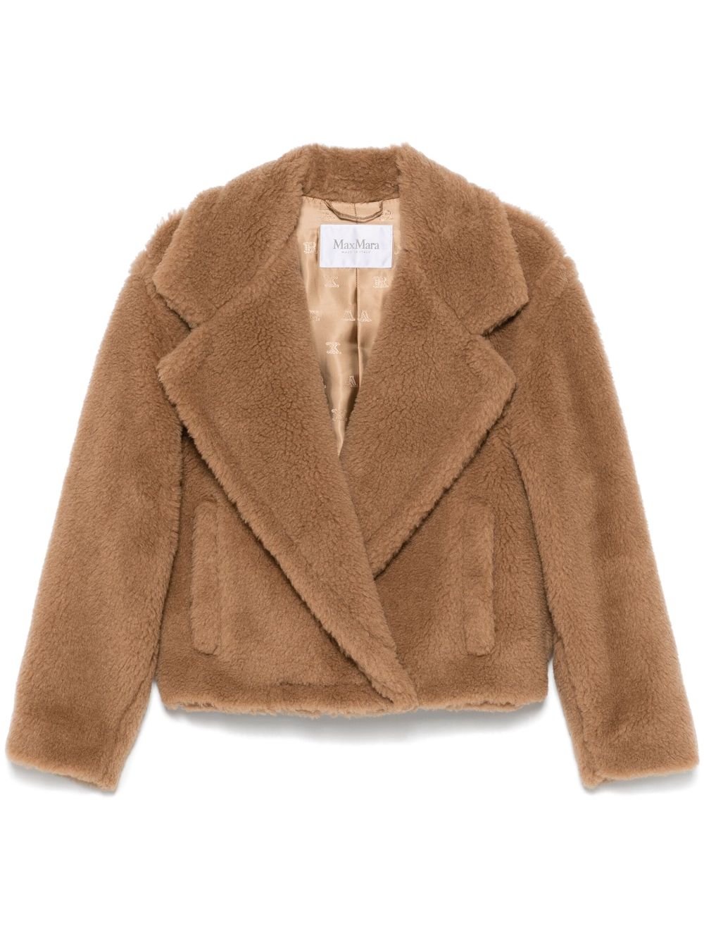MAX MARA Wool Jacket with Concealed Fastening