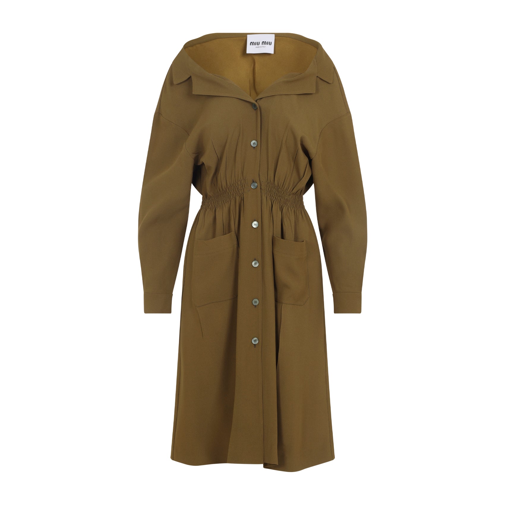 MIU MIU Elegant Midi Dress for Men