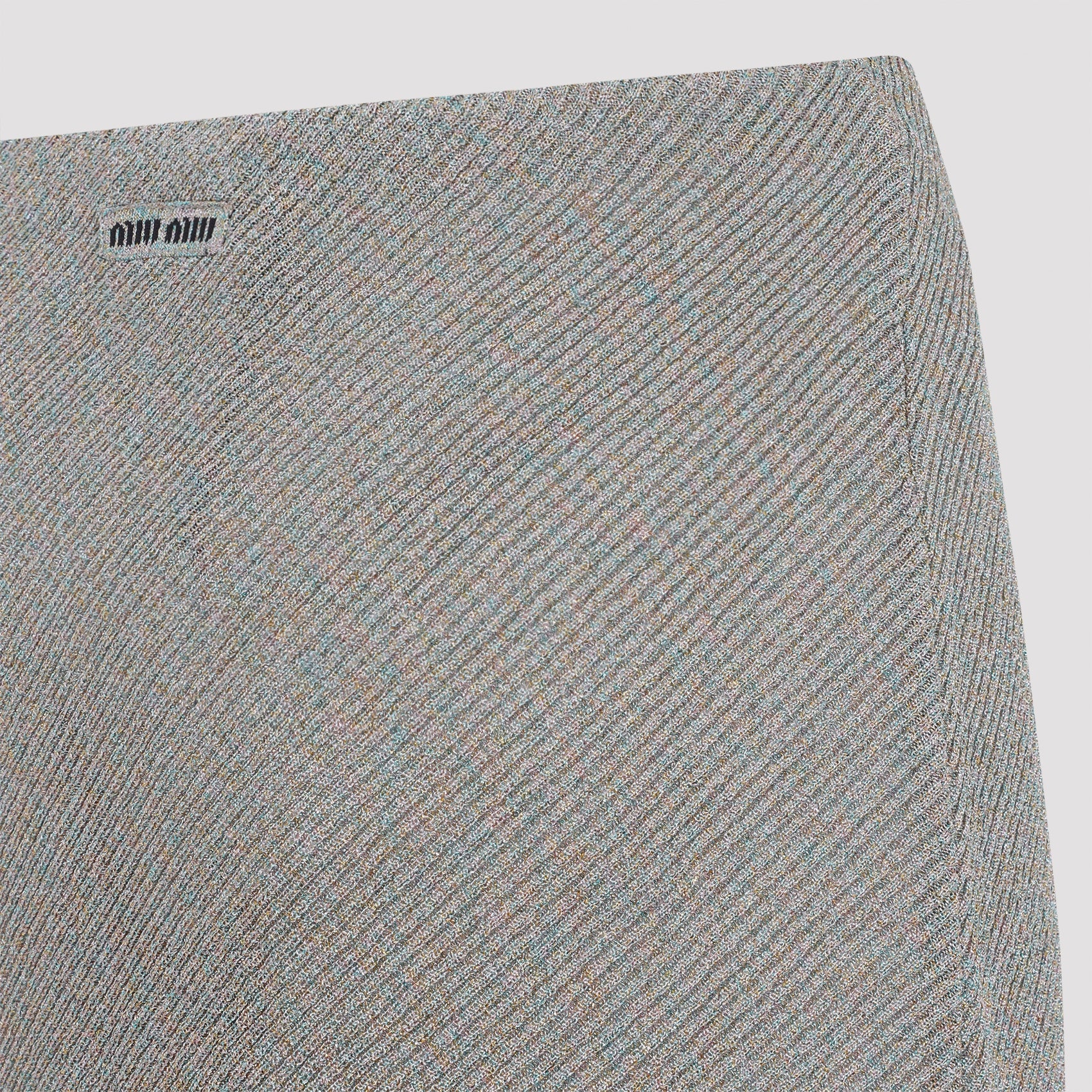 MIU MIU Sleek Mini Skirt for Men - FW25