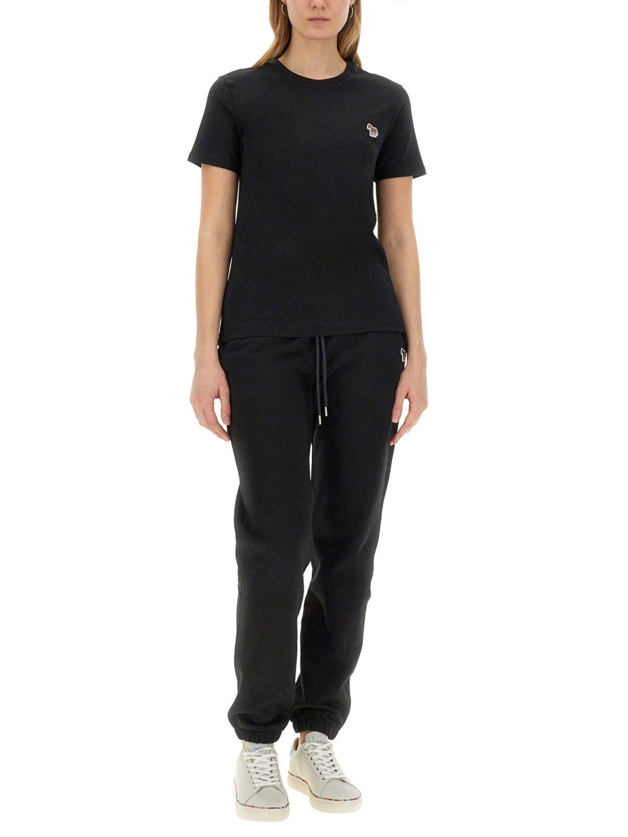PS BY PAUL SMITH Regular Fit Zebra T-Shirt for Women