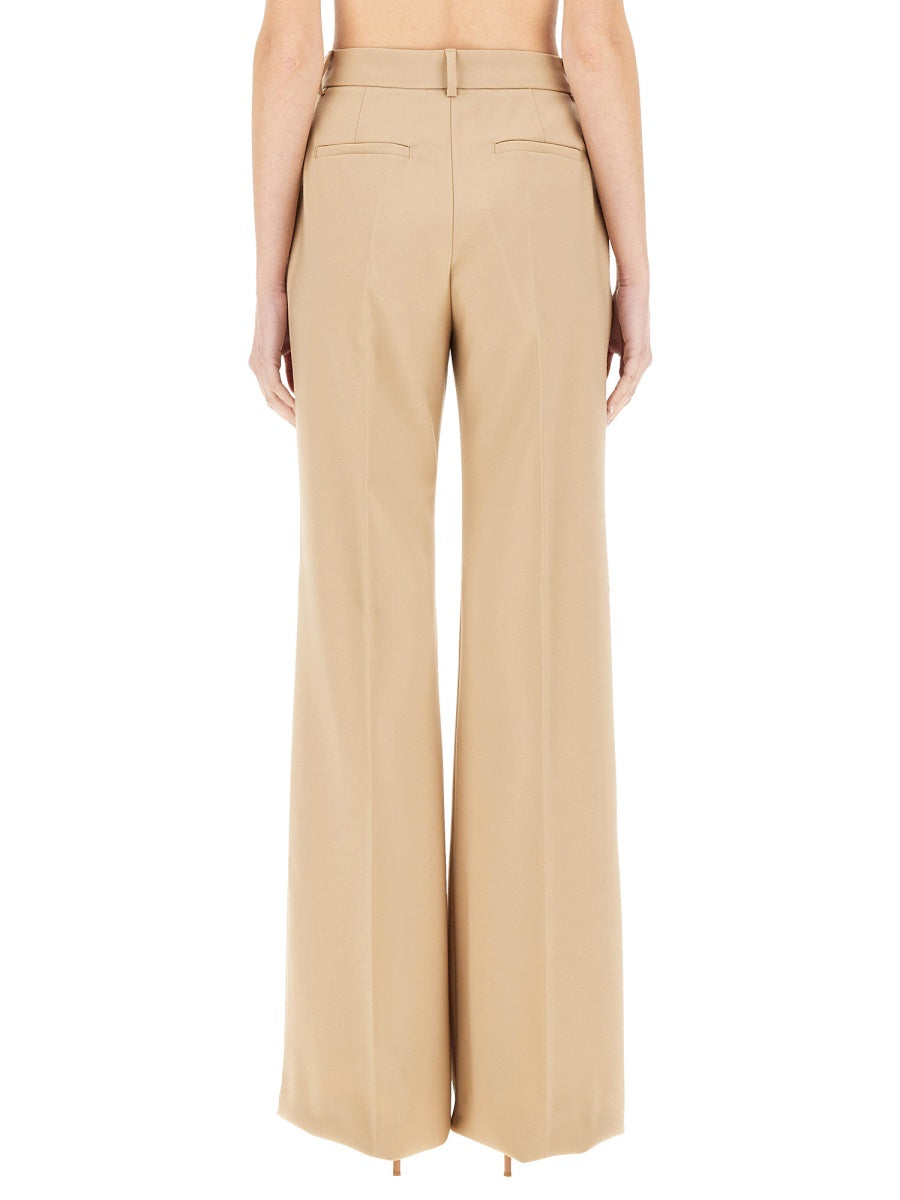 SPORTMAX Elegant Virgin Wool Trousers Size 40