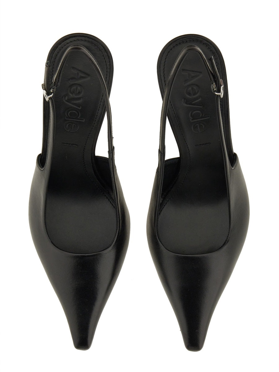 AEYDE Sleek Slingback Pump
