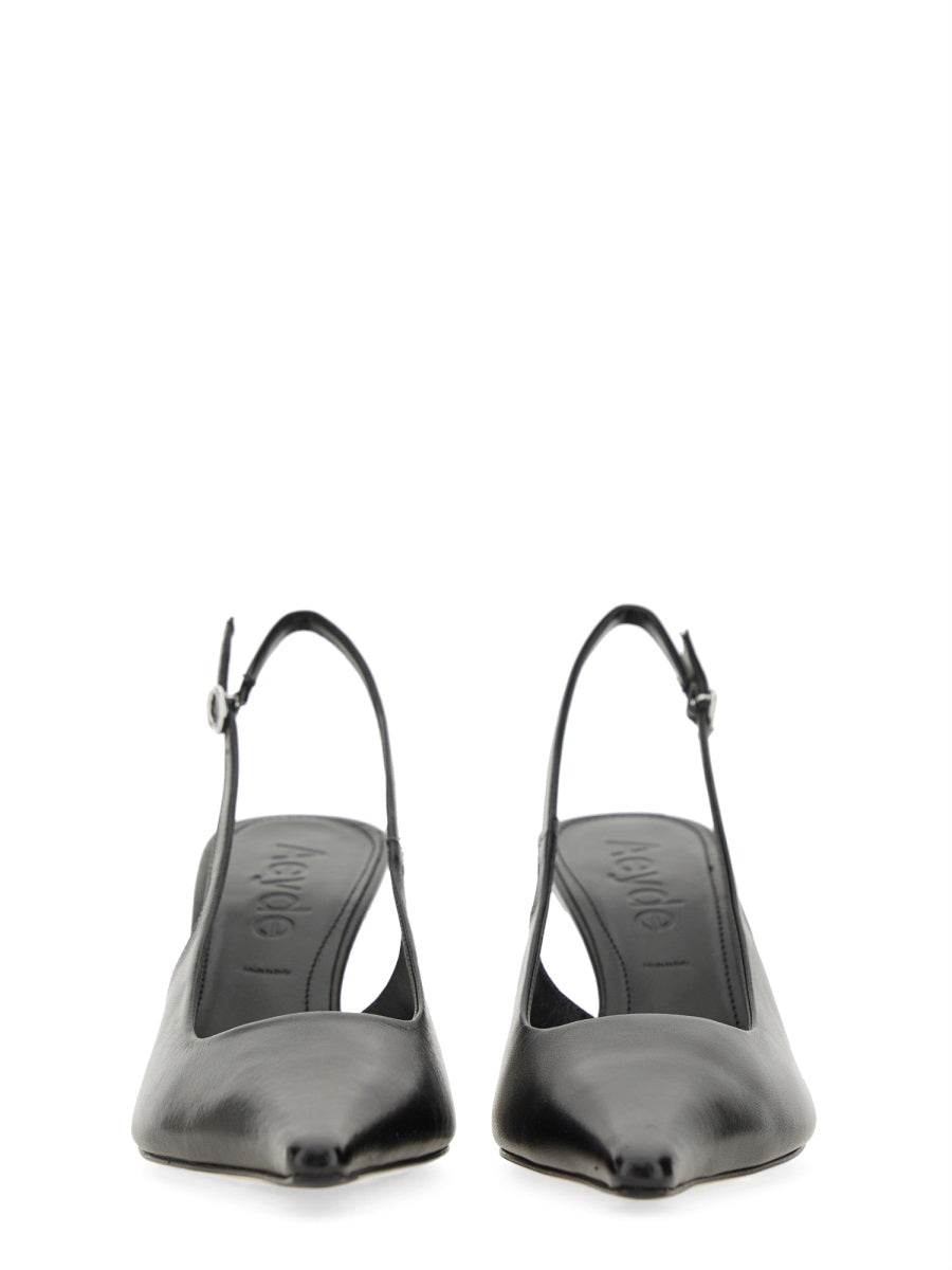 AEYDE Sleek Slingback Pump