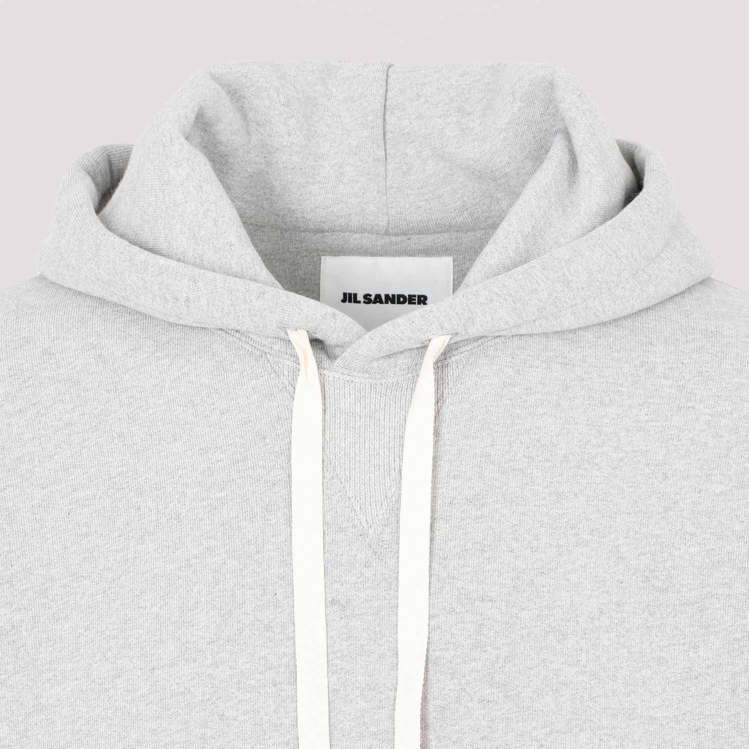 JIL SANDER Cotton Cashmere Blend Hoodie for Men
