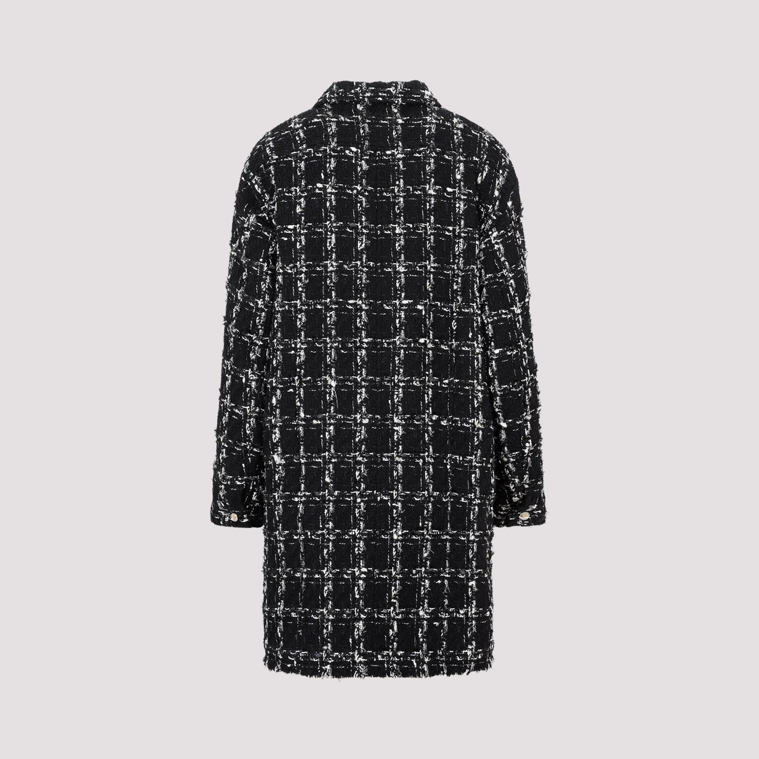 GIAMBATTISTA VALLI Checkered Design Bouclé Jacket