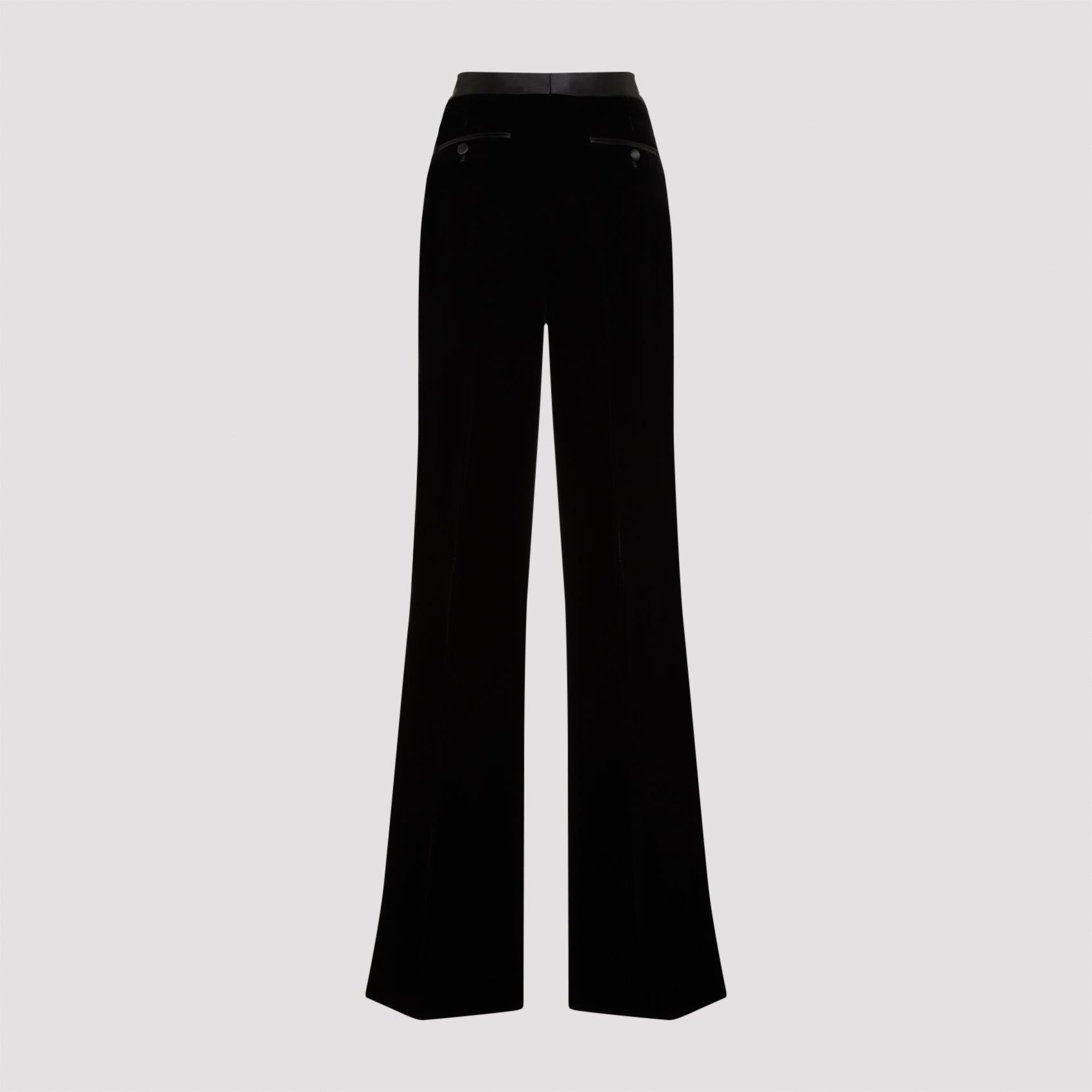 TOM FORD Viscose Velvet Boot Cut Pants