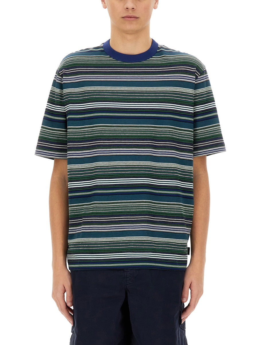 PS BY PAUL SMITH Men's Striped T-Shirt - Size L