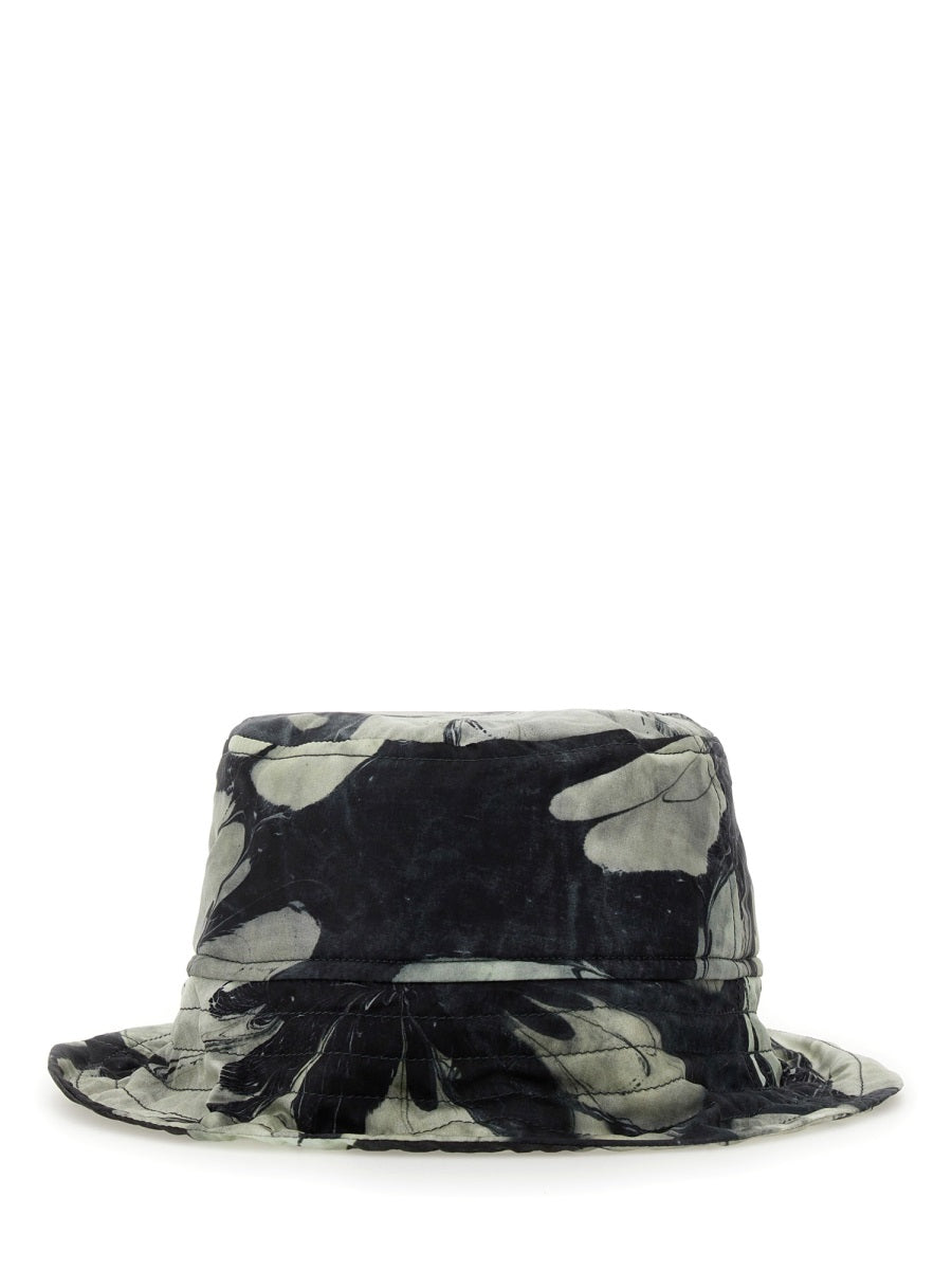 DRIES VAN NOTEN Luxury Silk Bucket Hat for Men - Perfect for SS25