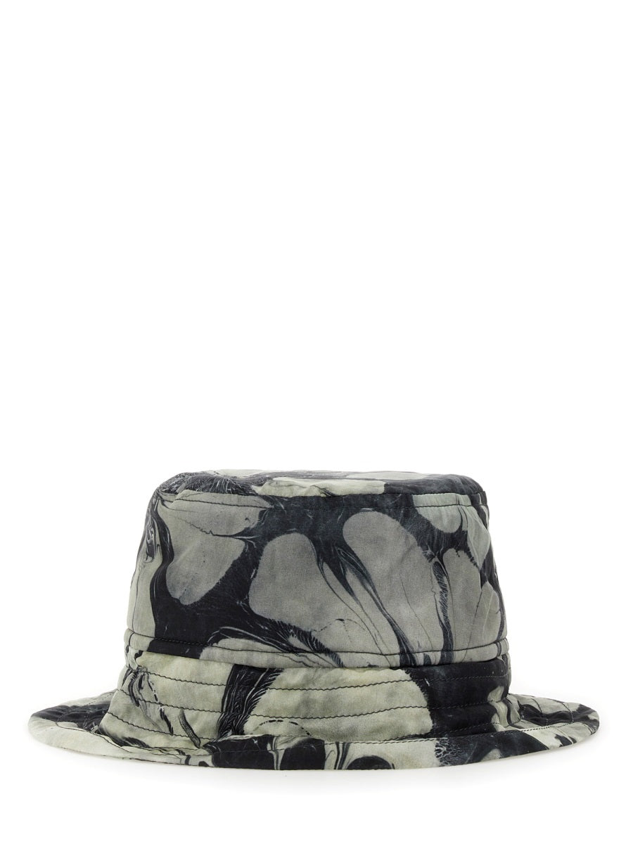 DRIES VAN NOTEN Luxury Silk Bucket Hat for Men - Perfect for SS25