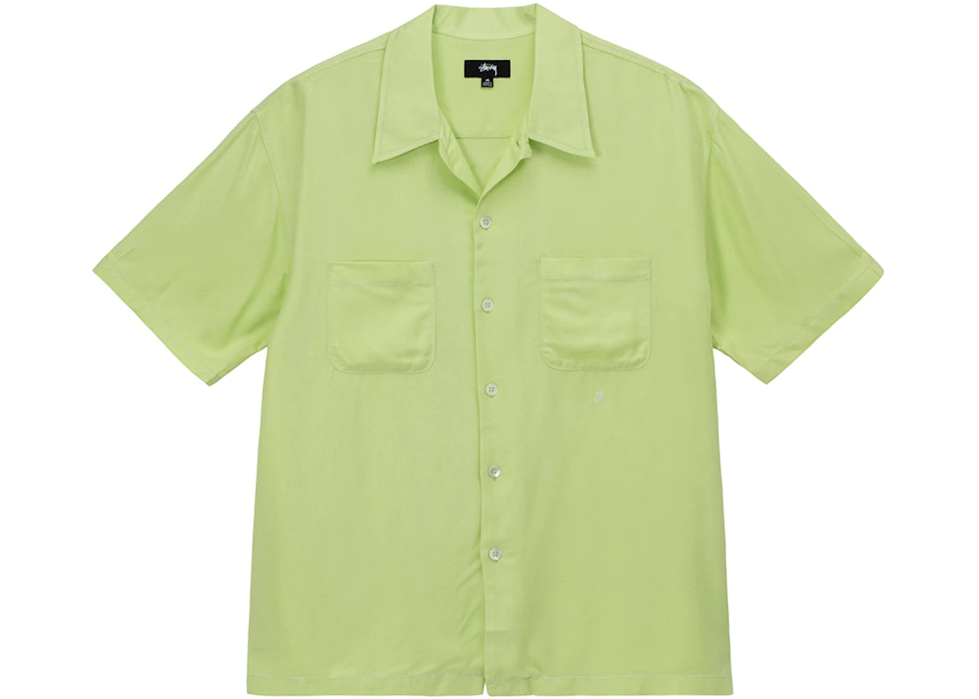 STUSSY Contrast Pick Stitched Mini Shirt for Men