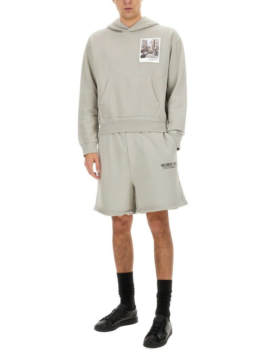 HELMUT LANG Men's Postcard Hoodie - Size L