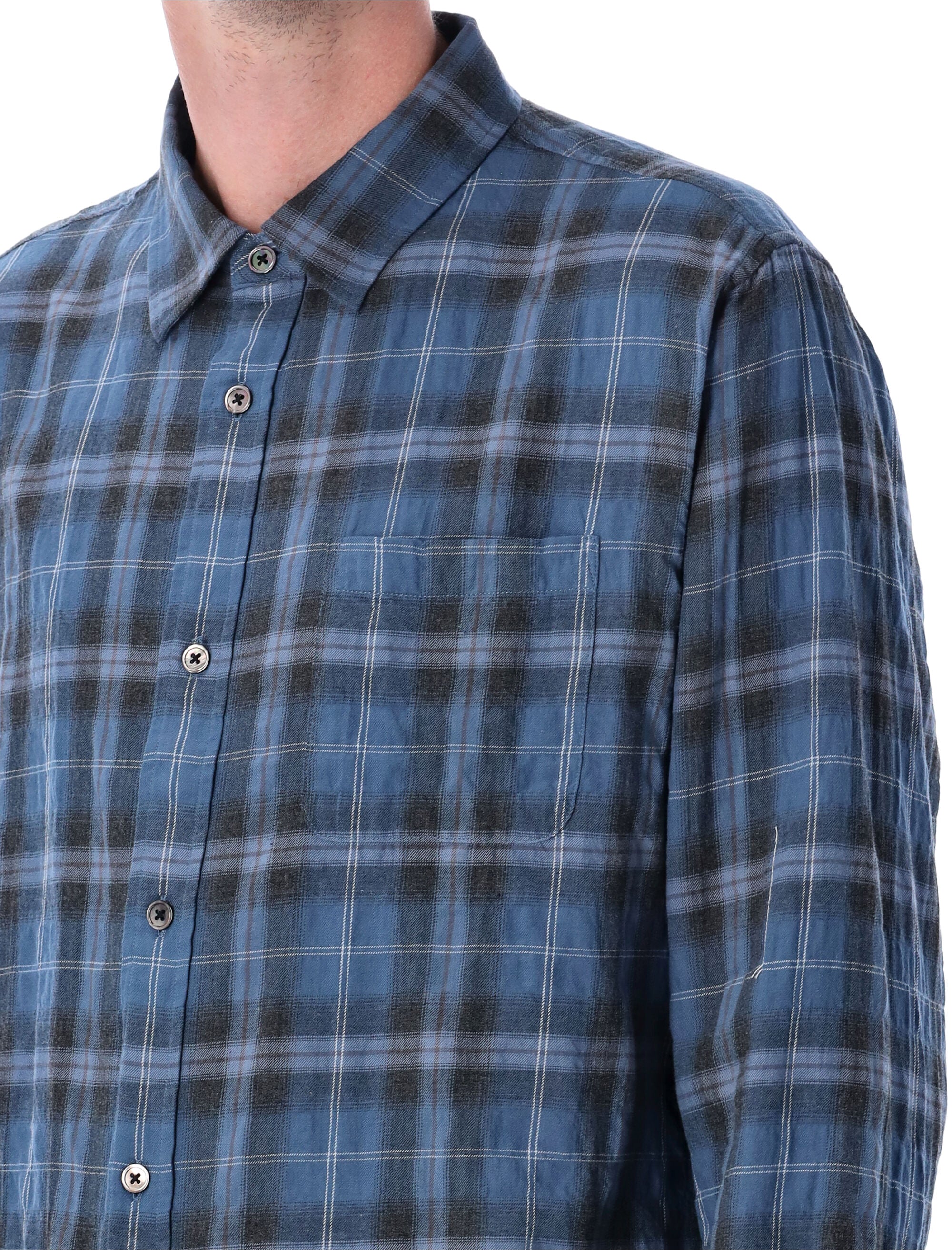 STUSSY Beach Plaid Shirt - Size L