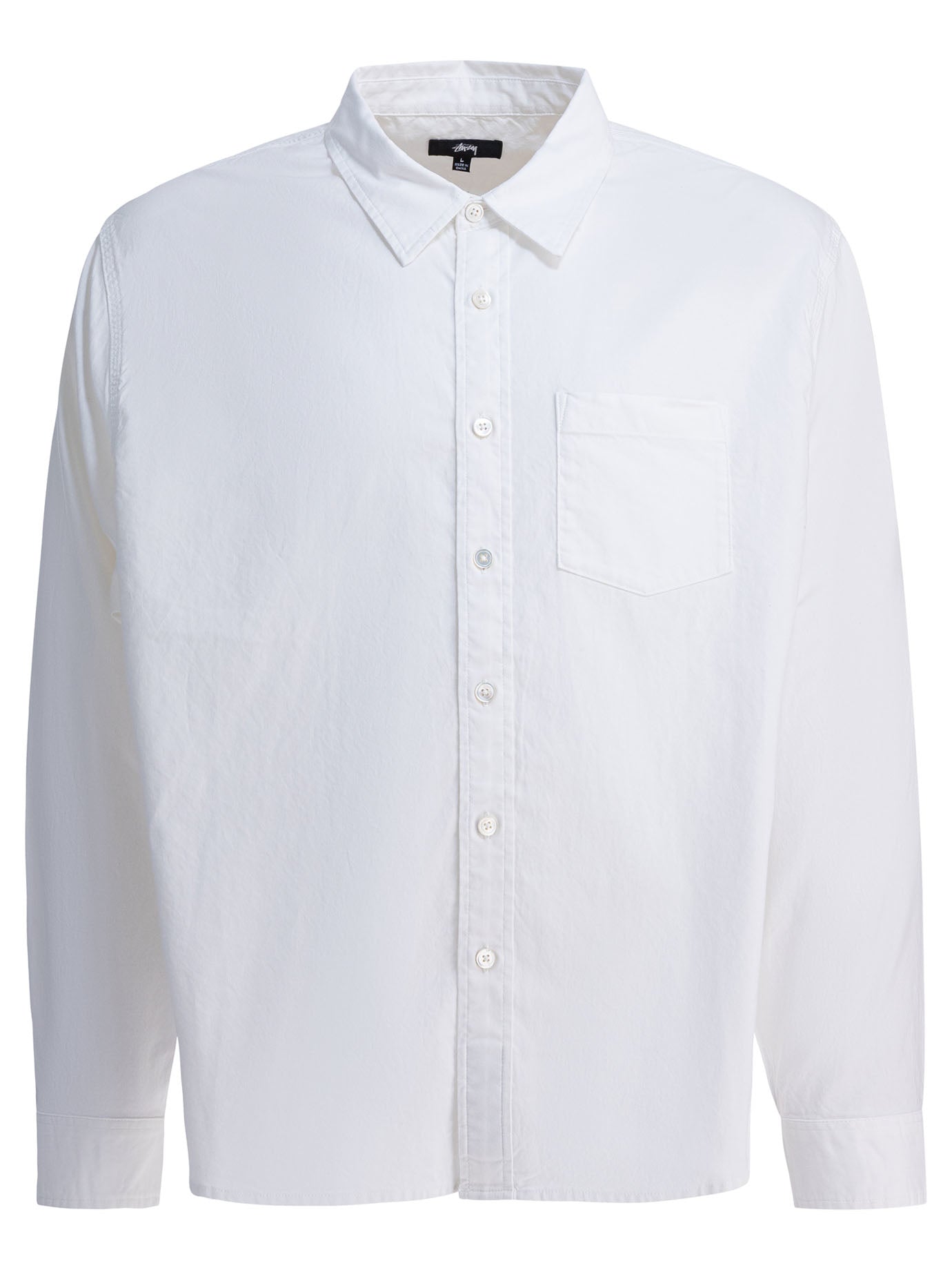 STUSSY Essential Cotton Shirt for Men