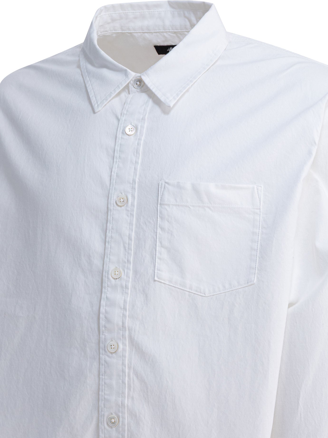 STUSSY Essential Cotton Shirt for Men
