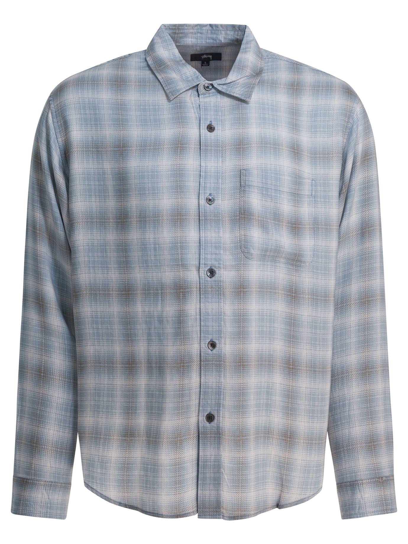 STUSSY Tencel Button-Up Shirt for Men - FW25