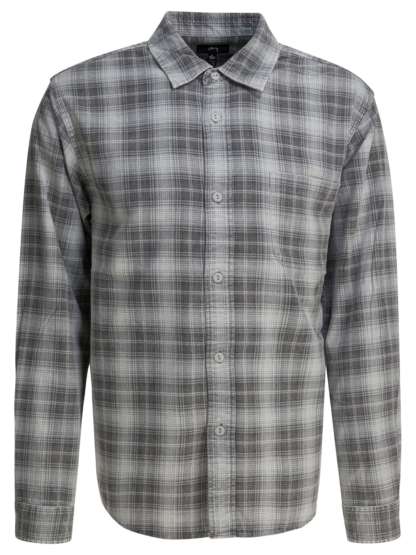 STUSSY Classic Long Sleeve Cotton Shirt for Men