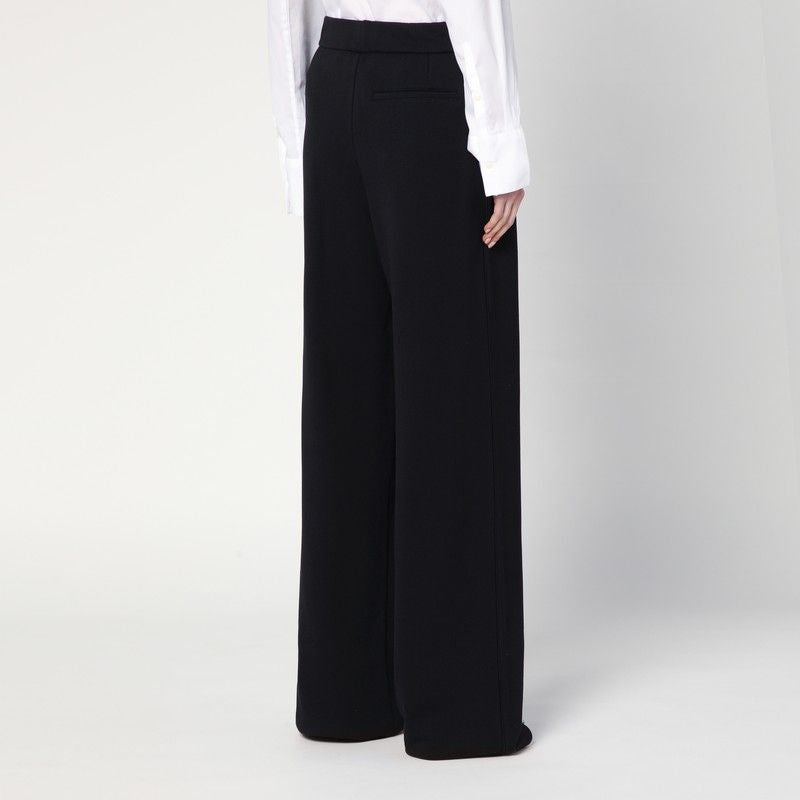 DRIES VAN NOTEN Wide Cotton Trousers for Women - SS25