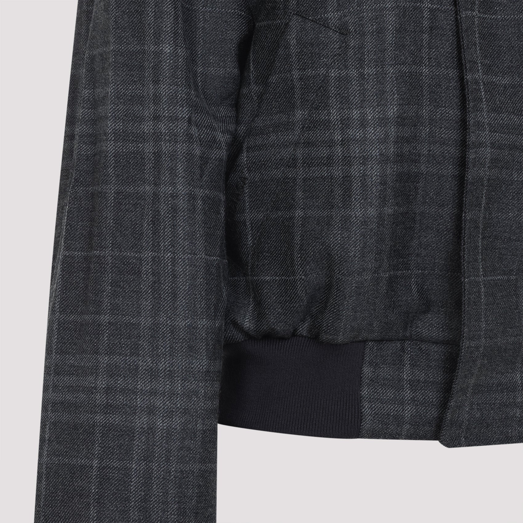 BALENCIAGA Reversible Wool Blouson Jacket for Men - FW25