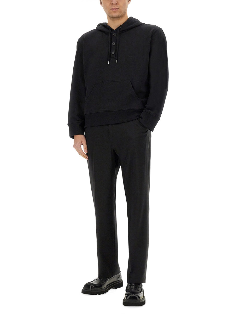 COURREGÈS Cotton Hoodie for Men - Size L