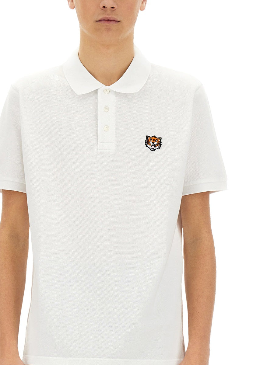 KENZO Happy Tiger Polo Shirt - Size M