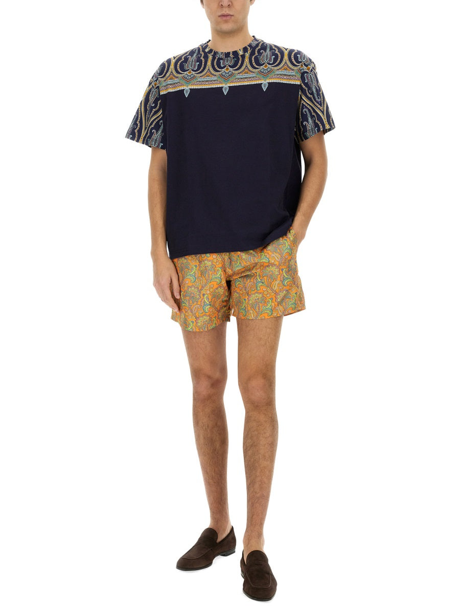 ETRO Men's Cotton T-Shirt - SS25 Collection