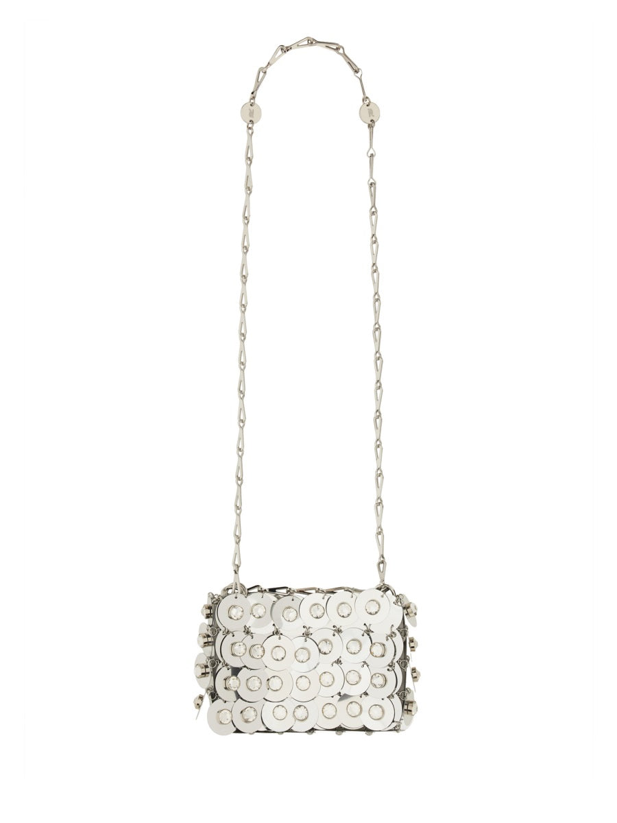 RABANNE Mini Sparkle Shoulder Handbag
