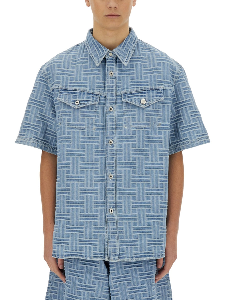 KENZO Oversized Denim Shirt - M