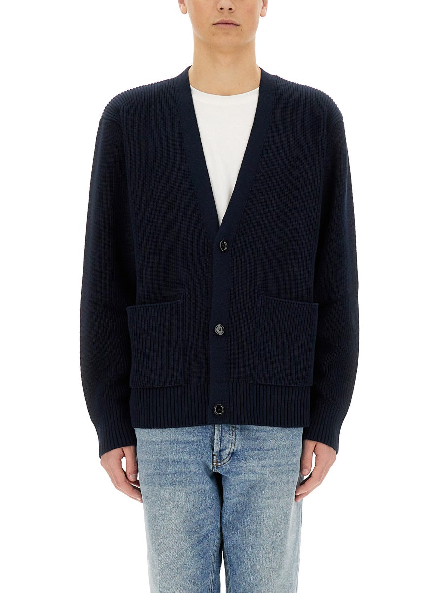 LARDINI Organic Cotton Cardigan - Size M