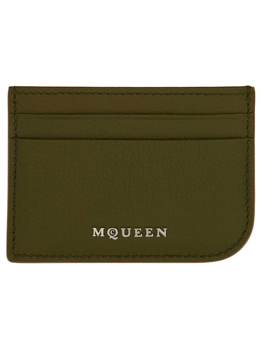 ALEXANDER McQUEEN Luxury Leather Card Holder