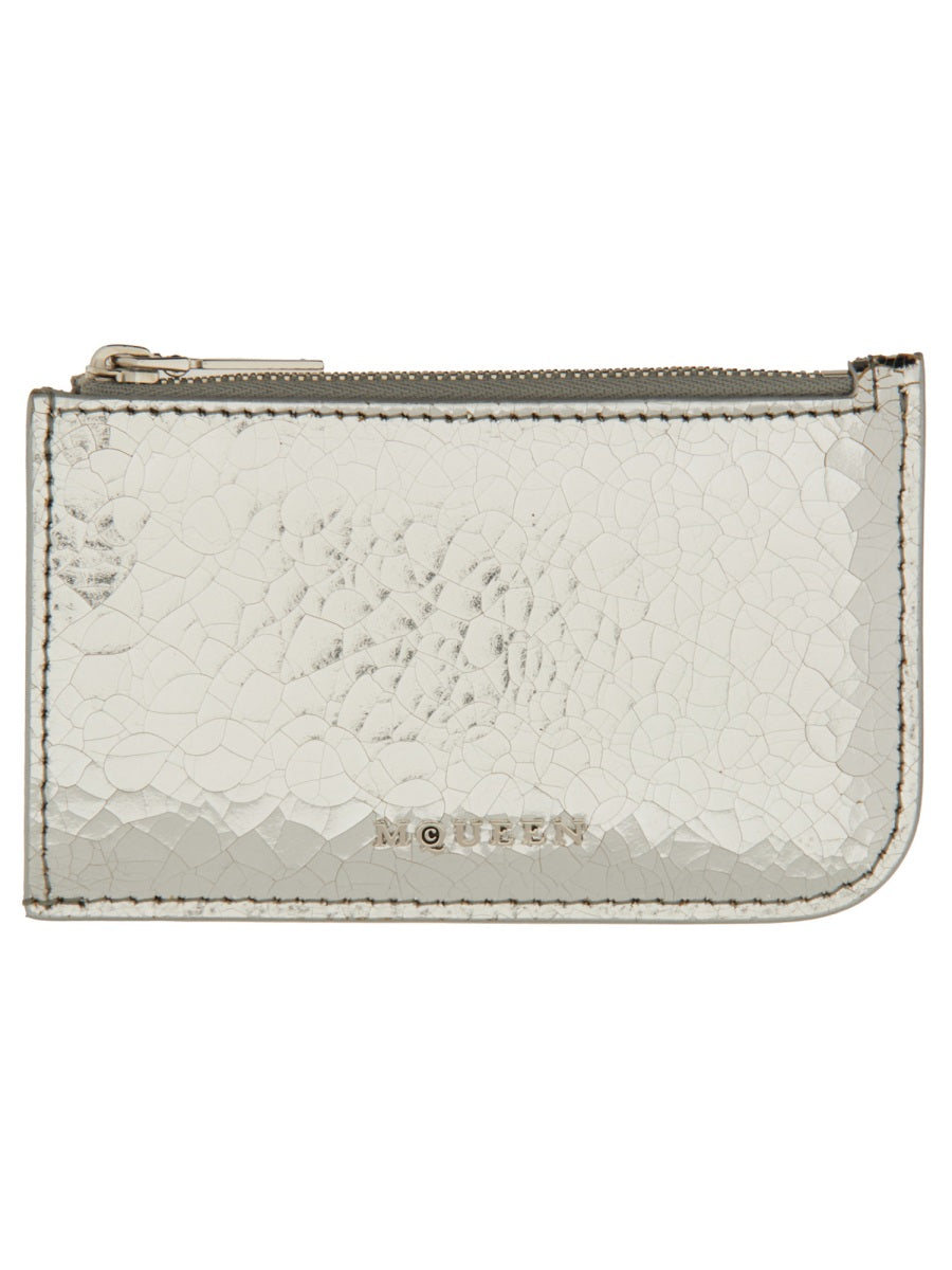 ALEXANDER McQUEEN Luxury Card Holder with Logo