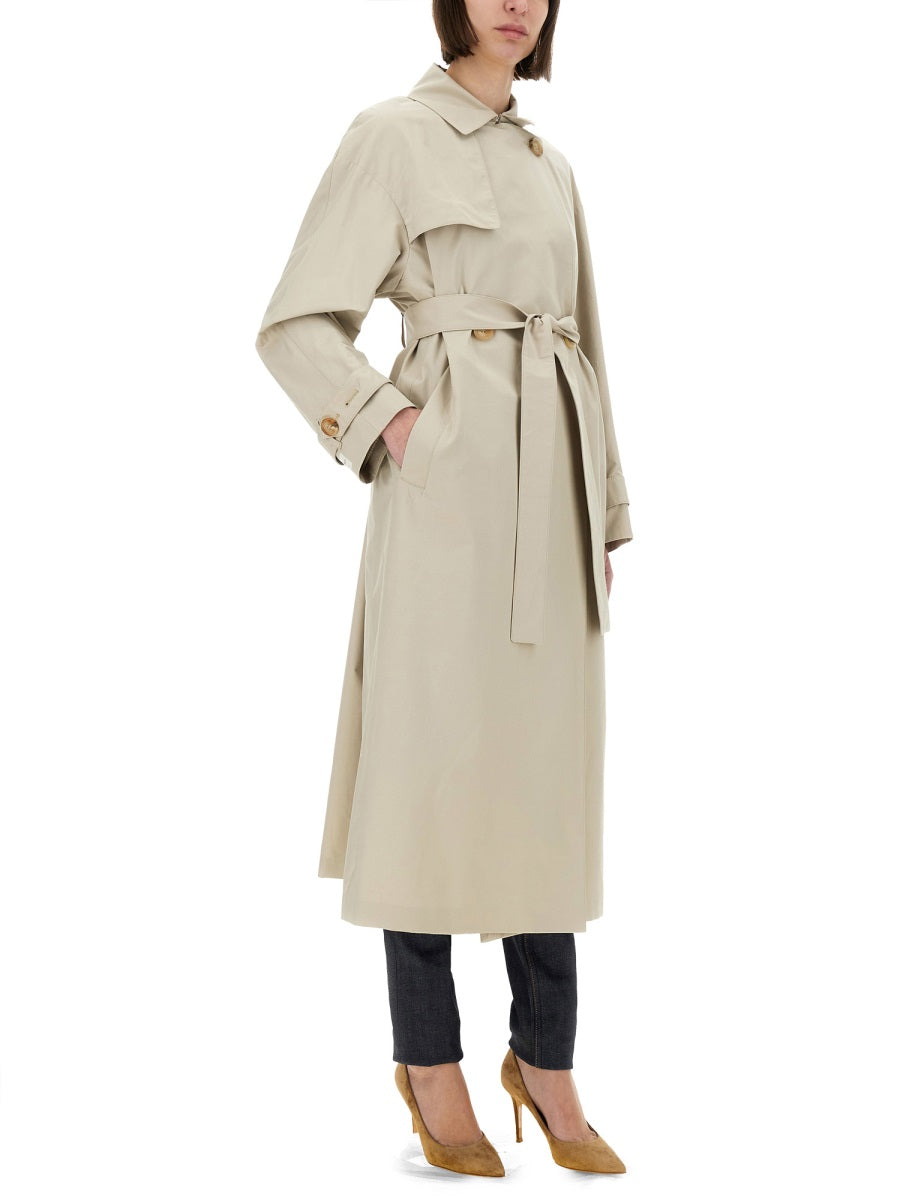 MAX MARA Women's Long Trench Jacket