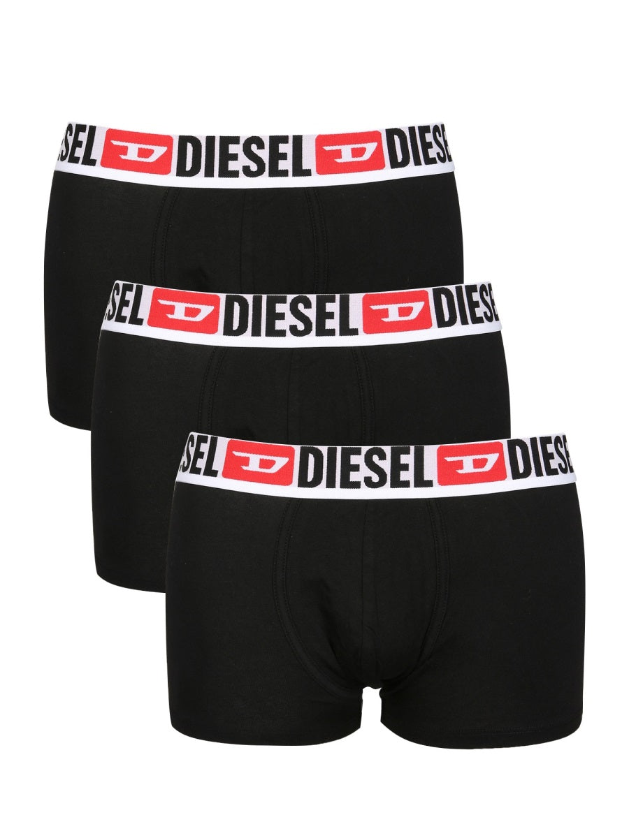 DIESEL Comfort Fit 3-Pack Boxer Briefs for Men