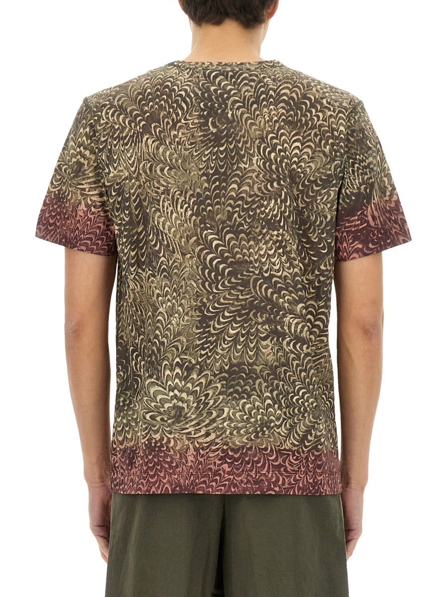DRIES VAN NOTEN Regular Fit T-Shirt - Men's Large