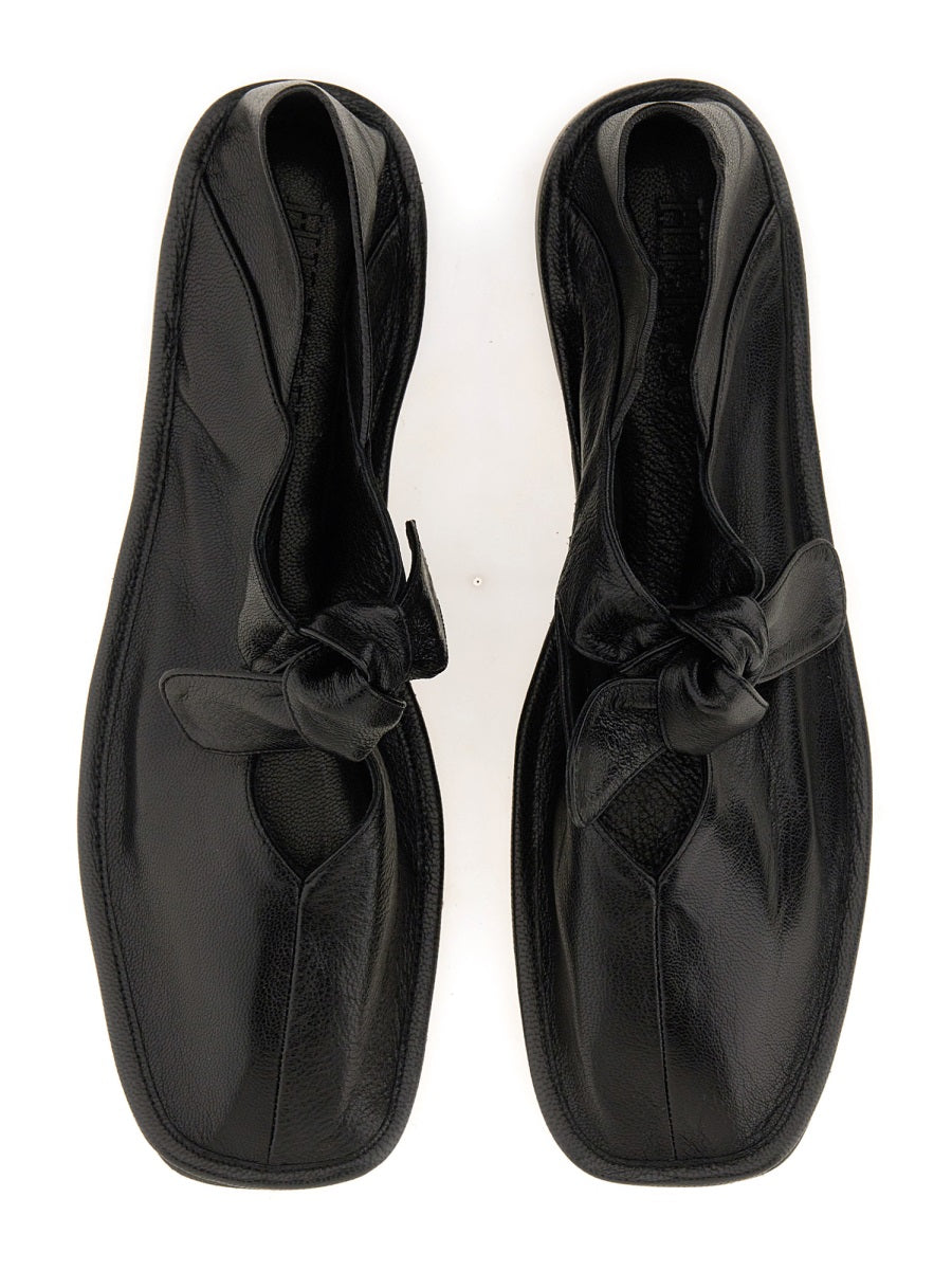HEREU Lambskin Ballet Flats for Women