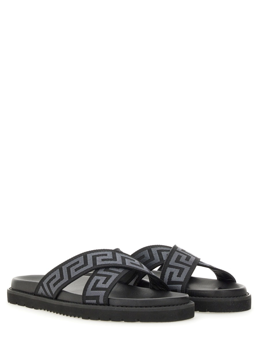 VERSACE Logo Sandal for Men