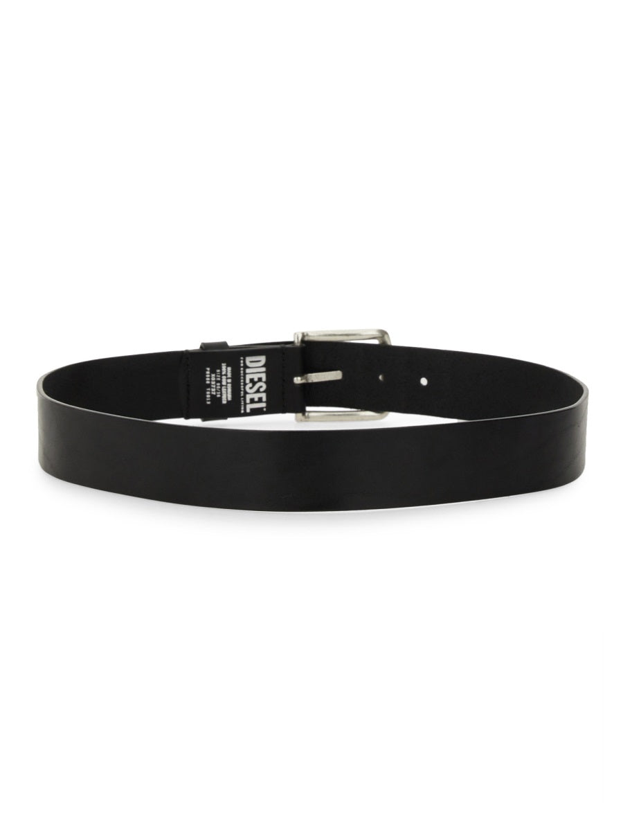 DIESEL Premium Cow Leather B-LINE Belt for Men