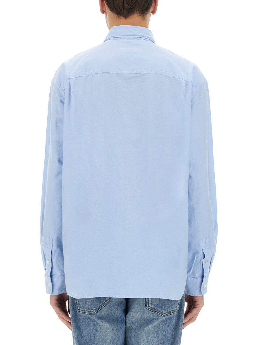 A.P.C. Men's Cotton Mateo Shirt - Size L