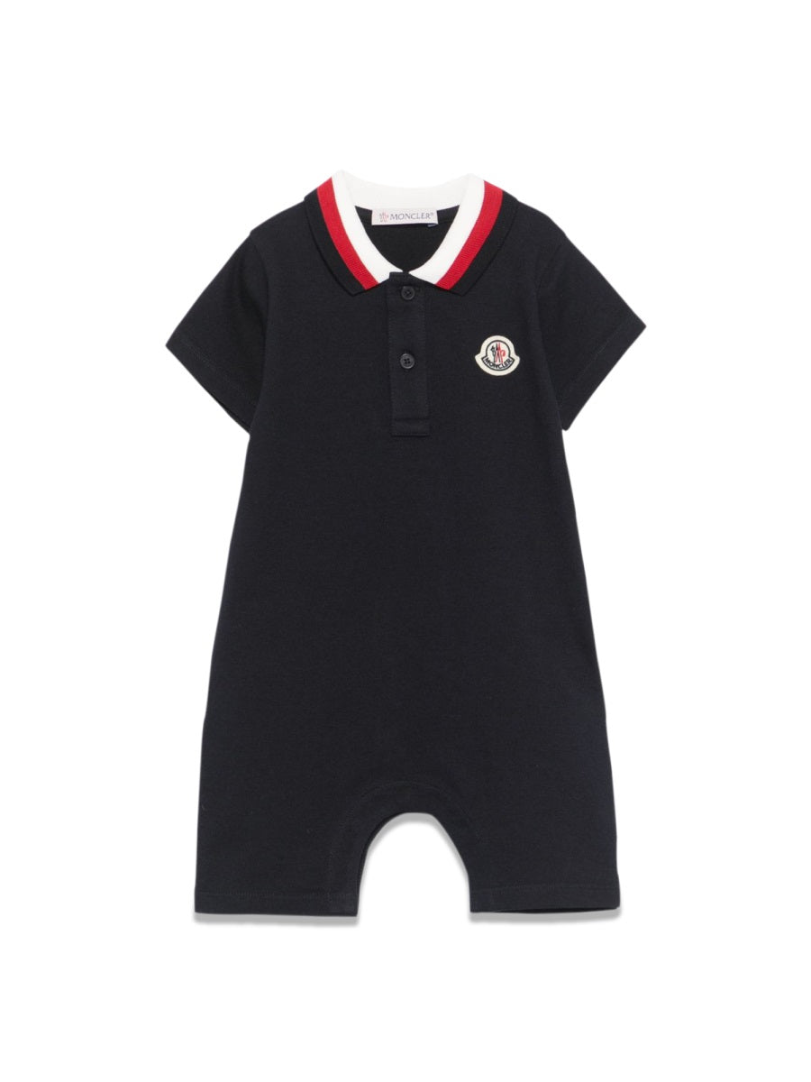 MONCLER Unisex Mini Romper with Logo