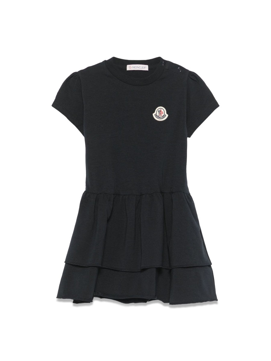 MONCLER Logo Mini Dress for Baby Girls
