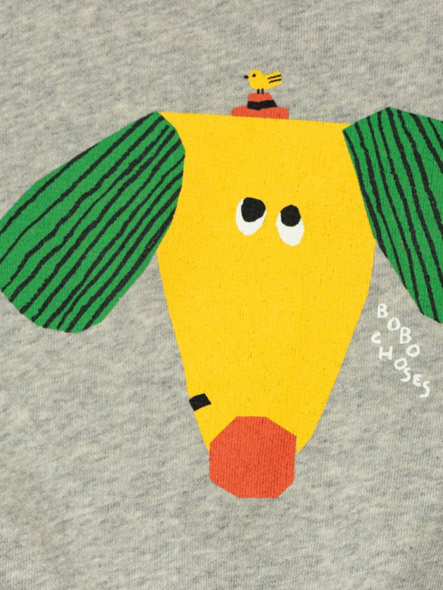 BOBO CHOSES Happy Dog Mini Sweatshirt